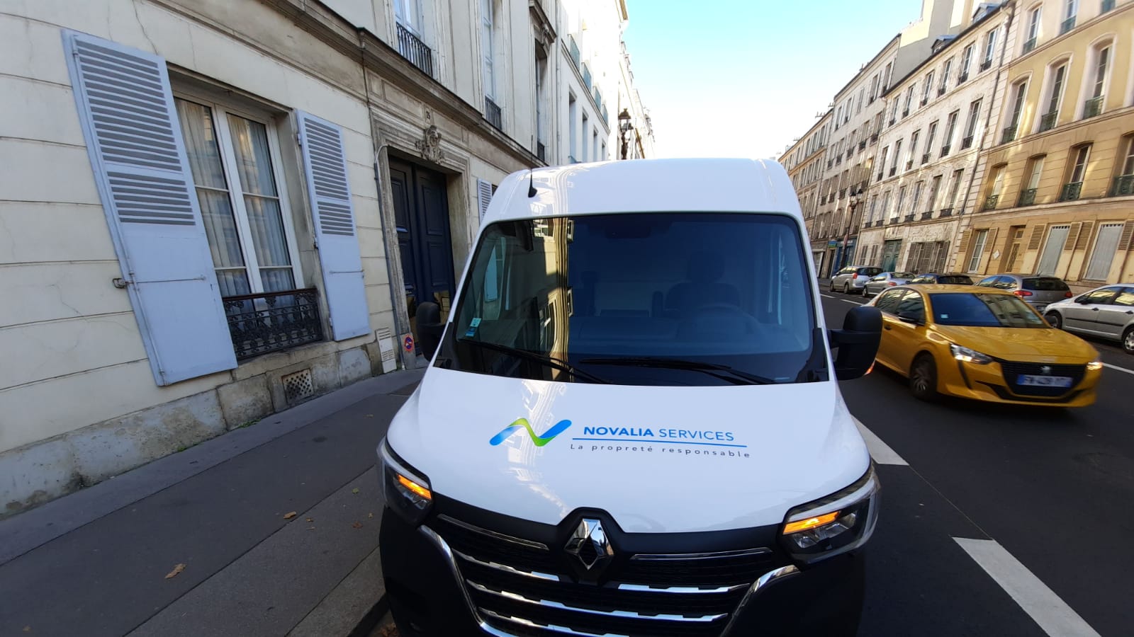 Flotte véhicules Novalia Services - Nettoyage sinistre incendie Déville-lès-Rouen 76250 Seine-Maritime