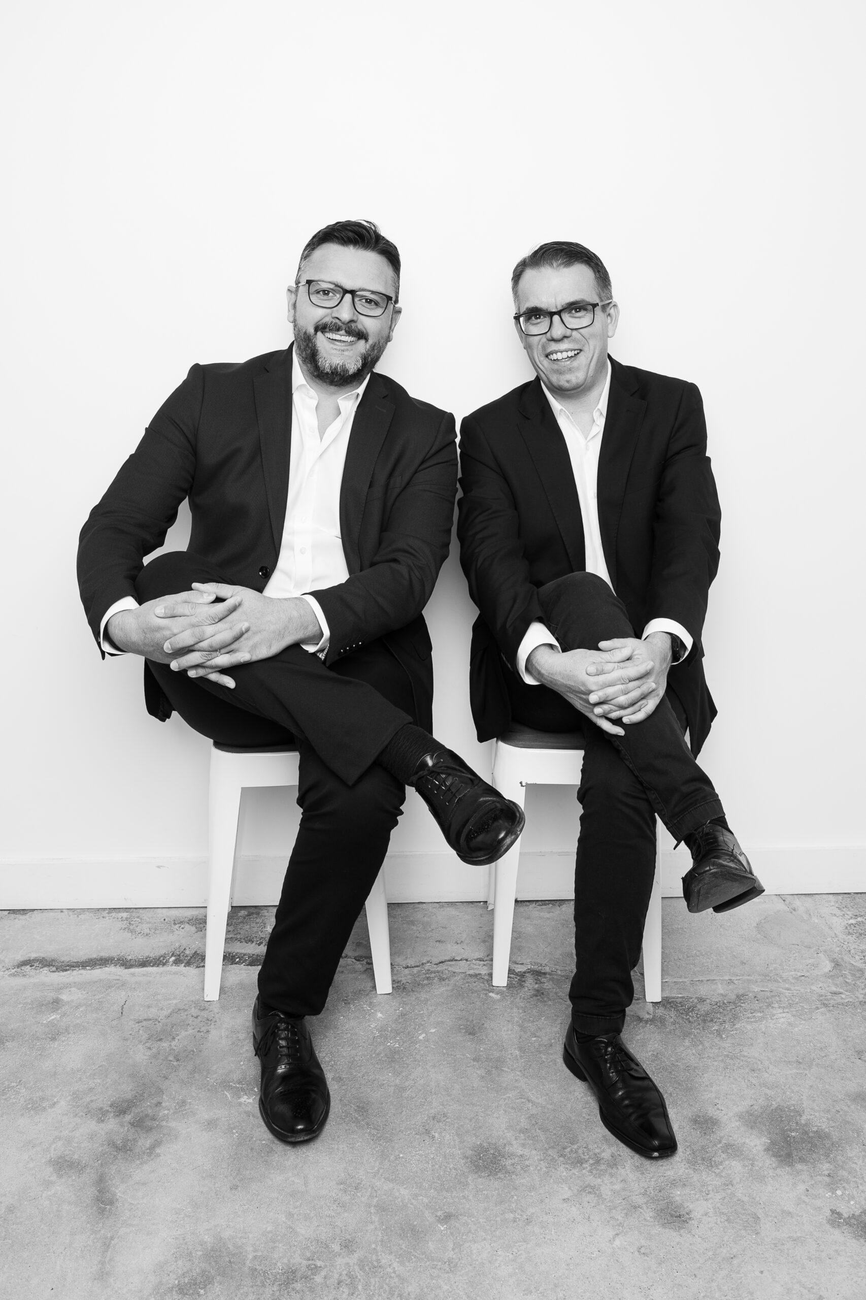 Laurent Brulé et Olivier Martinez, co-fondateurs de Novalia Services