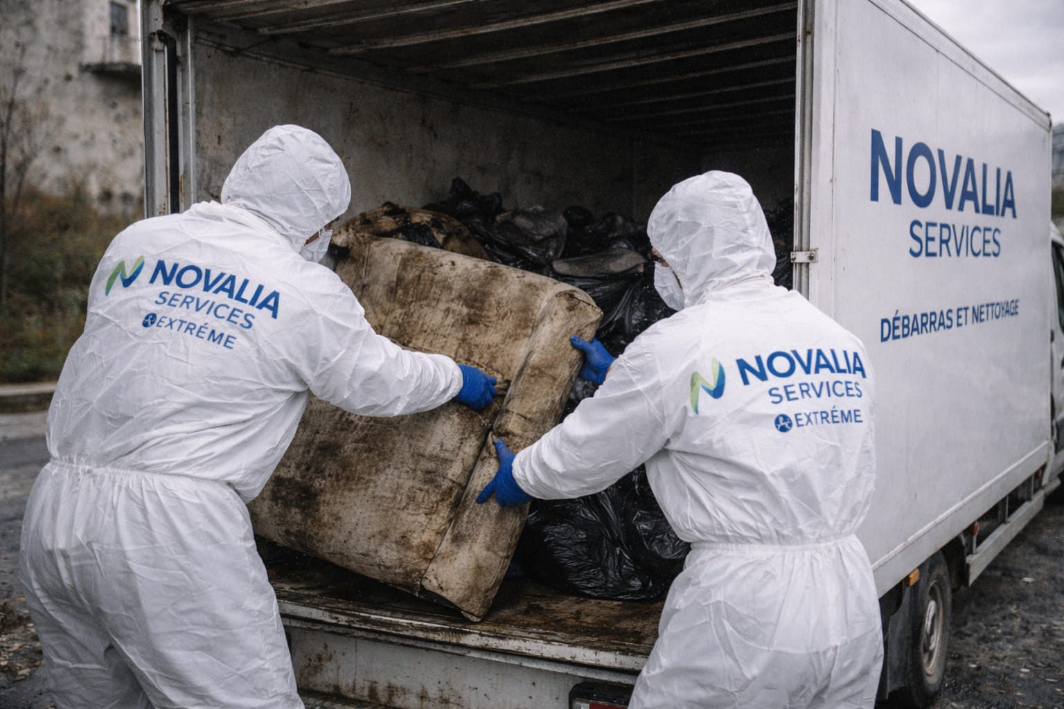 Tri et evacuation debarras extreme Novalia Services Courbevoie 92400